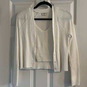 Abercrombie Sweetheart Tank and Cardigan Set, NWOT
